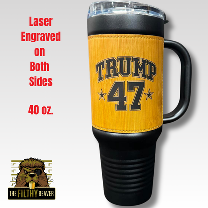 Trump 47 Patriot Tumbler 40oz - The Sequel is Here!