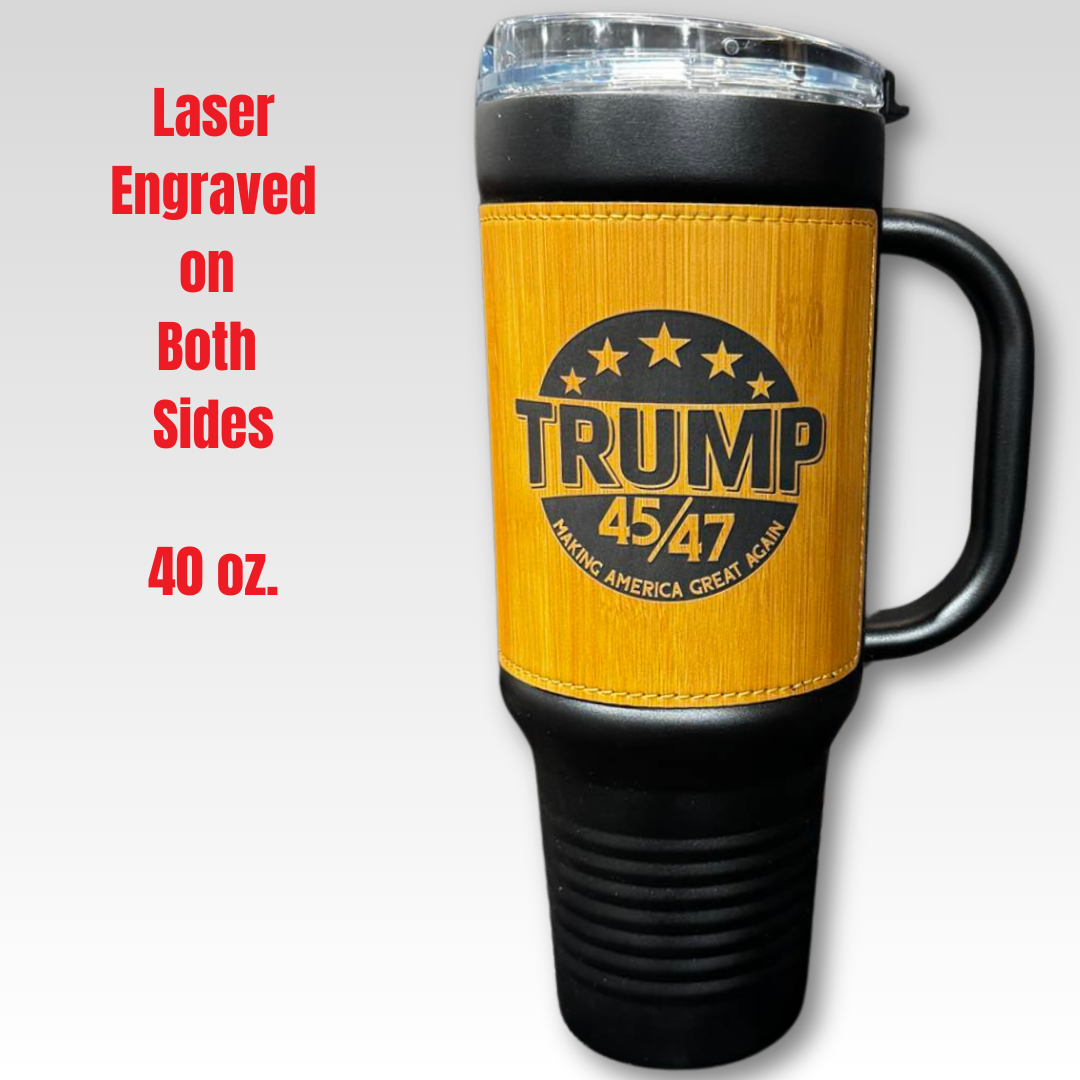 Trump 45/47 Patriot Tumbler 40oz - Making Hydration Great Again