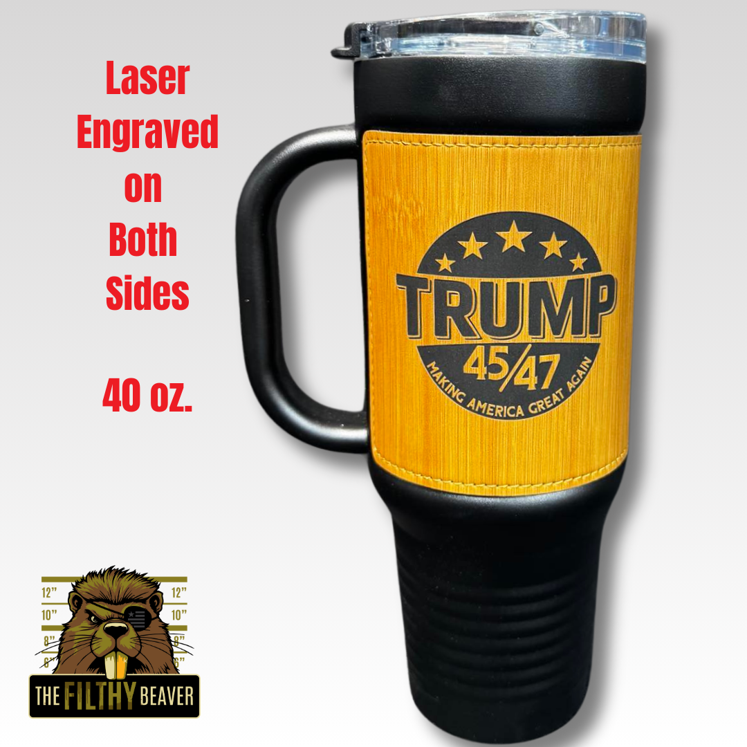 Trump 45/47 Patriot Tumbler 40oz - Making Hydration Great Again