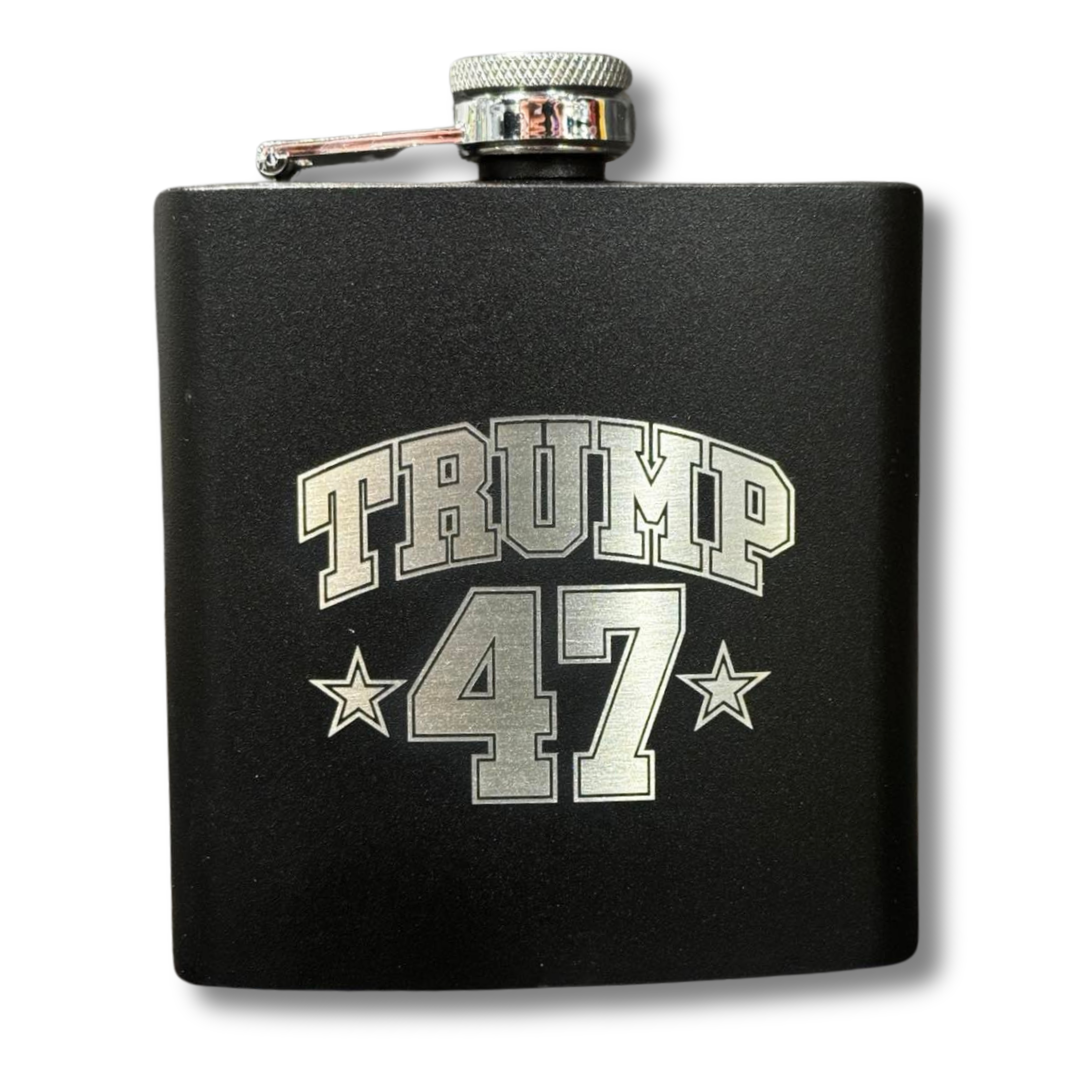 Trump 47 Victory Flask | Liberal Tears Collector 2024 Edition | The Filthy Beaver