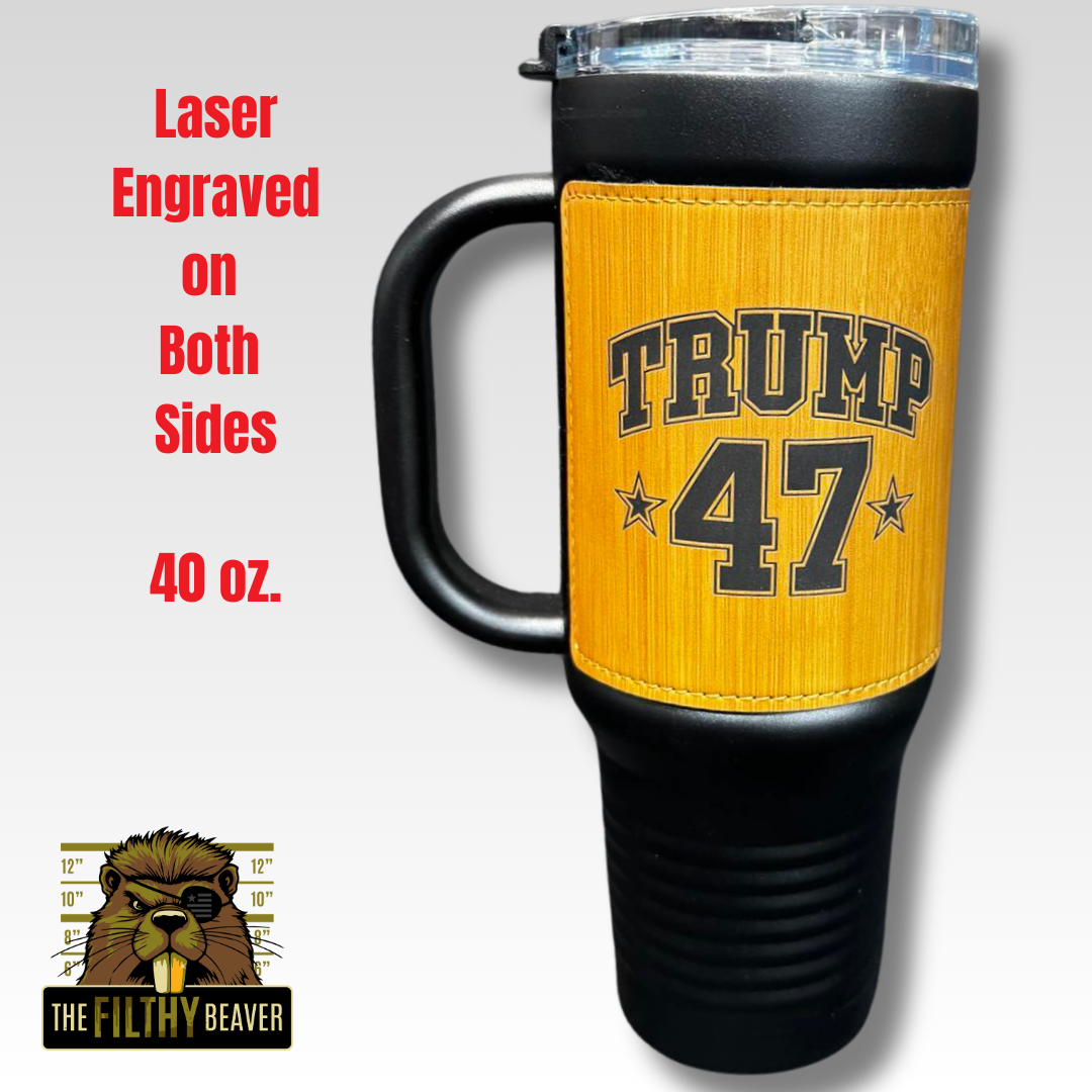 Trump 47 Patriot Tumbler 40oz - The Sequel is Here!