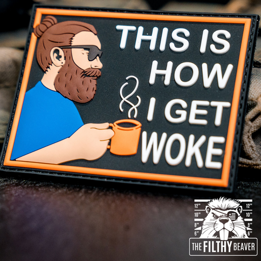 Get Woke Patch | Durable PVC Patch Made in the USA | Original Design