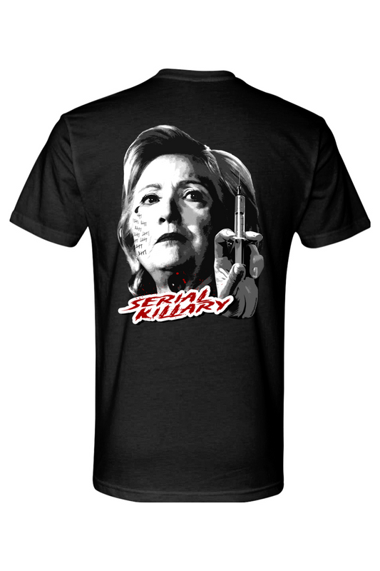 Hillary's Greatest Hits Political Humor T-Shirt | The Filthy Beaver