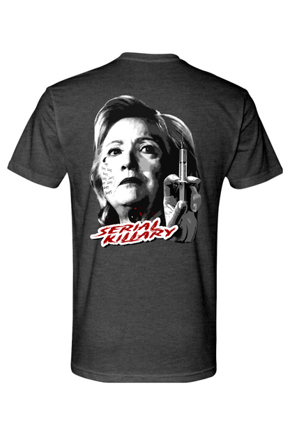 Hillary's Greatest Hits Political Humor T-Shirt | The Filthy Beaver