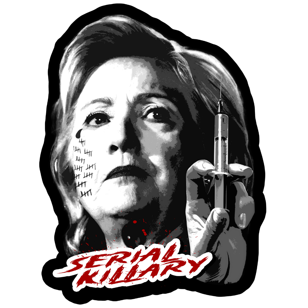 Serial Killary Sticker