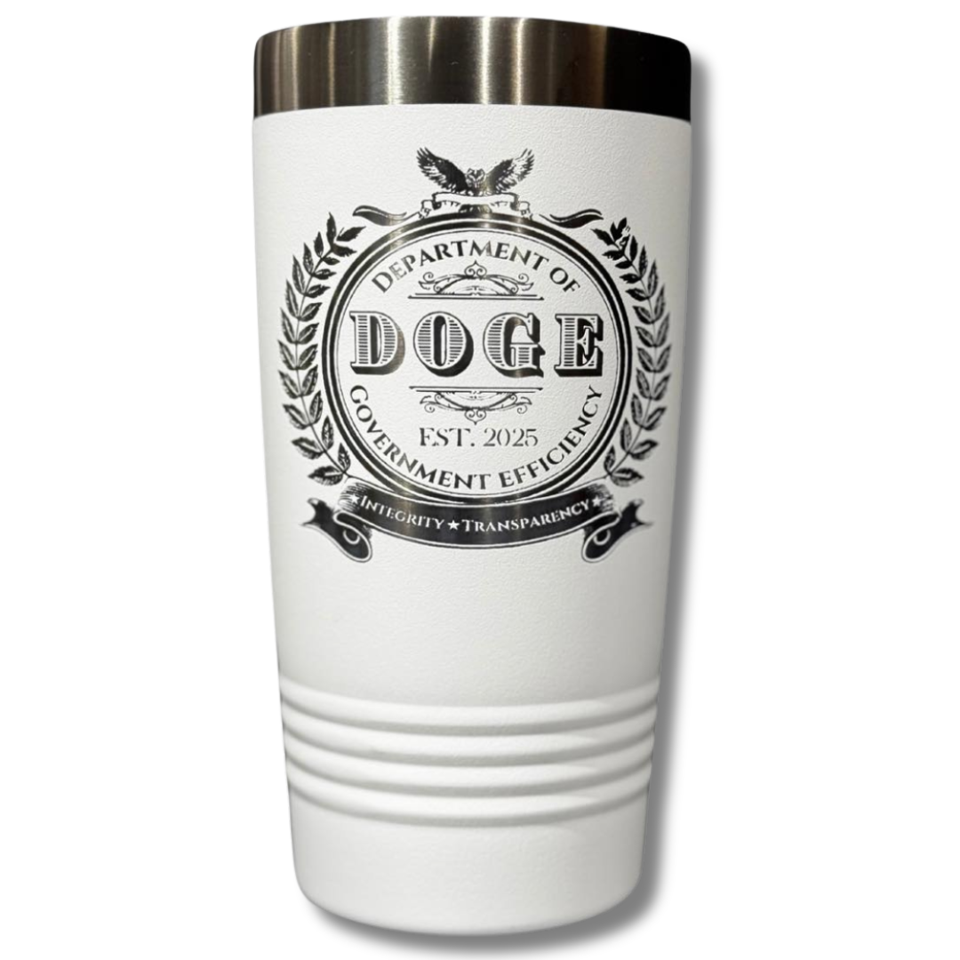 DOGE Laser Engraved Tumbler | The Filthy Beaver