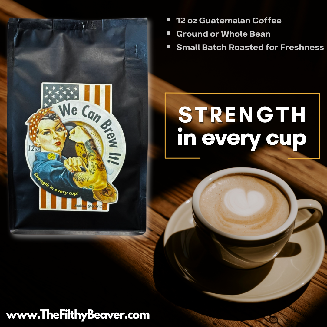 Rosie the Riveter Coffee - We Can Brew It - Strength in Every Cup